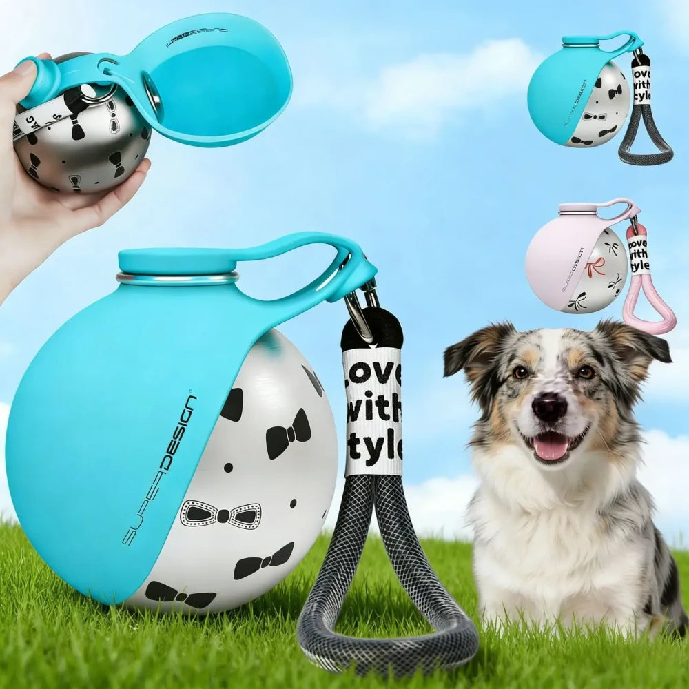 Leakproof Dog Travel Bottle-    Portable Dog Water Bottle for Walks & Hiking
